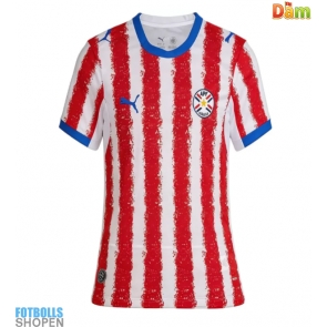 Billiga Paraguay Hemmatröja Dam VM 2026 Kortärmad